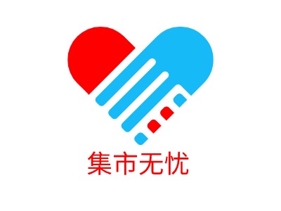 集市无忧LOGO设计