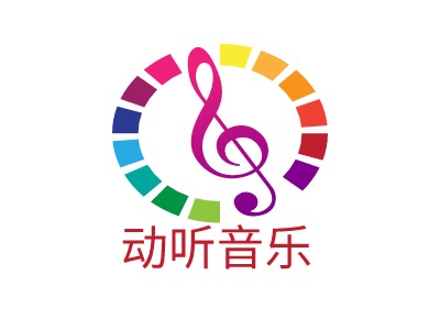 动听音乐LOGO设计