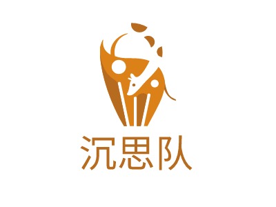 沉思隊LOGO設(shè)計