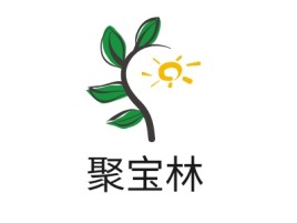 陕西聚宝林企业标志设计