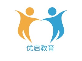 优启教育logo标志设计