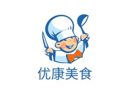 优康美食店铺logo头像设计