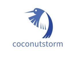 coconutstormlogo标志设计