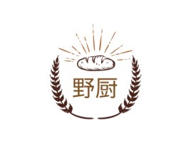 野厨品牌logo设计