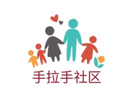 河南手拉手社区公司logo设计