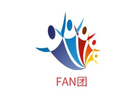 FAN团logo标志设计