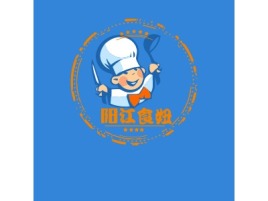 阳江食妞品牌logo设计