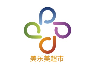 美乐美超市LOGO设计