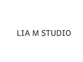 LIA M STUDIO店铺标志设计