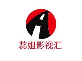 蕊姐影视汇logo标志设计