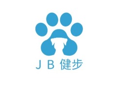 J·B 健步店铺标志设计