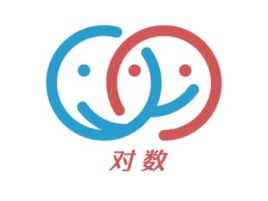 江苏对 数logo标志设计