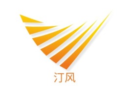 天津汀风logo标志设计