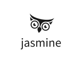 jasmine店铺标志设计