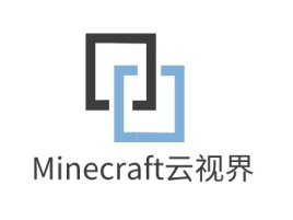 Minecraft云视界logo标志设计