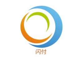 闪付金融公司logo设计