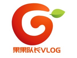 湖南果果队长VLOG门店logo设计