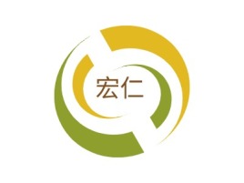 广西宏仁企业标志设计