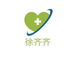 徐齐齐门店logo标志设计