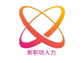 新职坊人力公司logo设计