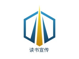 湖南读书宣传logo标志设计