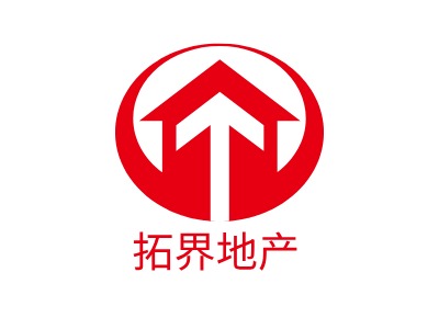 拓界地產(chǎn)LOGO設(shè)計(jì)