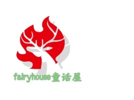 fairyhouse童话屋logo标志设计