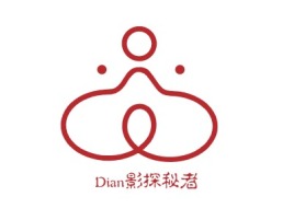 Dian影探秘者logo标志设计