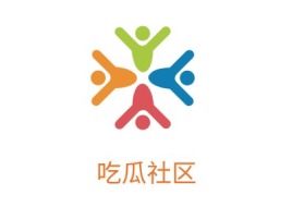吃瓜社区品牌logo设计