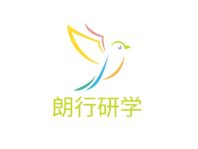 朗行研学LOGO设计