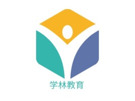 学林教育logo标志设计