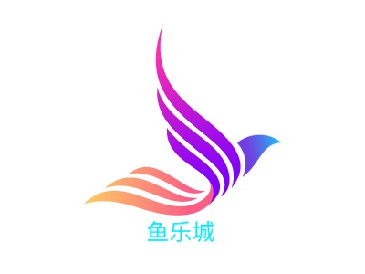 鱼乐城LOGO设计