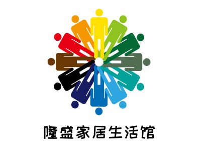 隆盛家居LOGO设计