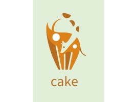 cake品牌logo设计