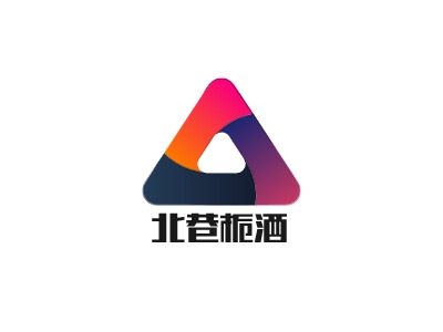 北巷栀酒LOGO设计