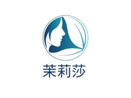 茉莉莎门店logo设计