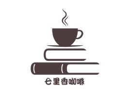 湖南七里香咖啡店铺logo头像设计