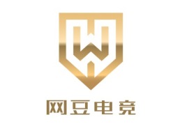 网豆电竞logo标志设计