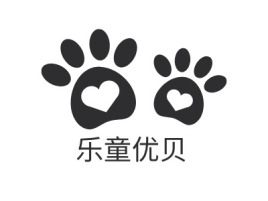 乐童优贝门店logo设计