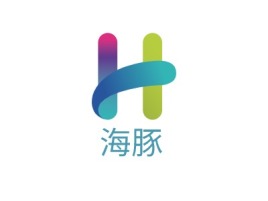 海豚公司logo设计