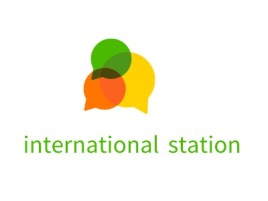 天津international stationlogo标志设计