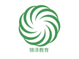锦泽教育logo标志设计