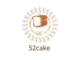 江苏52cake品牌logo设计
