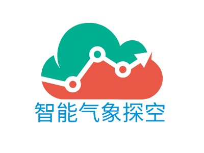 智能气象探空LOGO设计