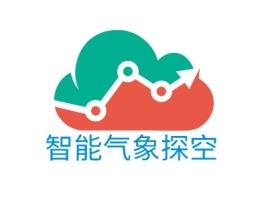 智能气象探空公司logo设计