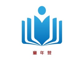 广西 童年营logo标志设计