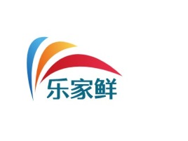 陕西乐家鲜品牌logo设计