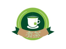 有茶店铺logo头像设计