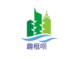 趣租呗名宿logo设计