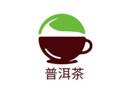 普洱茶店铺logo头像设计